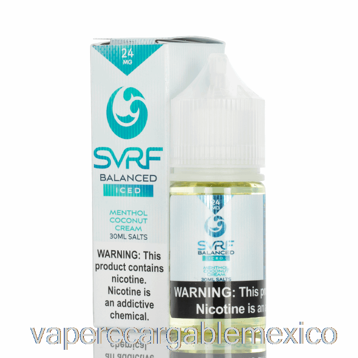 Vape Recargable Iced Balanceado - E-líquido Sales Svrf - 30ml 48mg